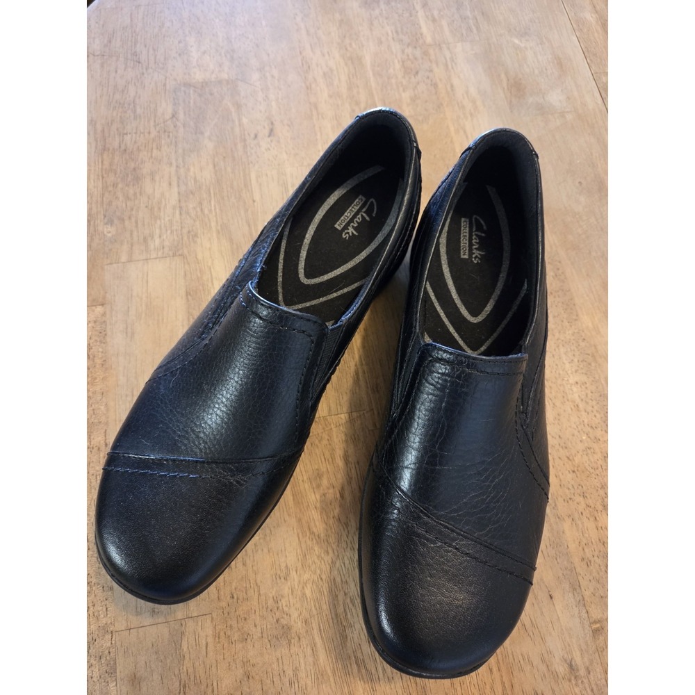 Clarks women's "Cora Giny" leather shoes-size 7